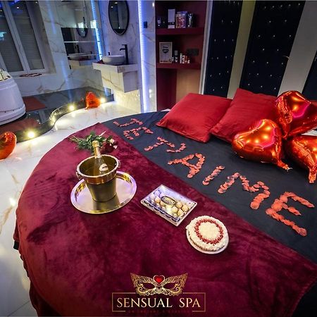 Sensual Spa- Love Room Jacuzzi Hammam Terrasse Nancy Buitenkant foto
