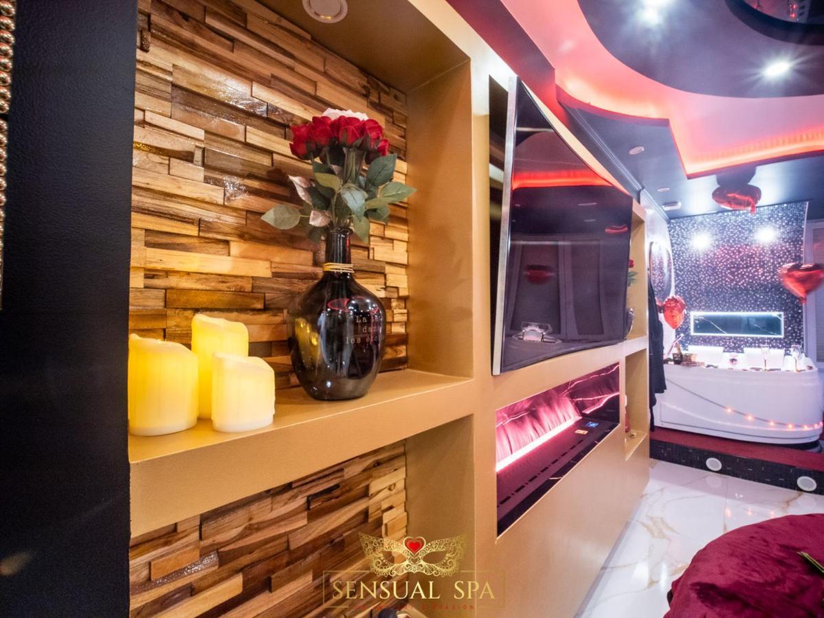 Sensual Spa- Love Room Jacuzzi Hammam Terrasse Nancy Buitenkant foto