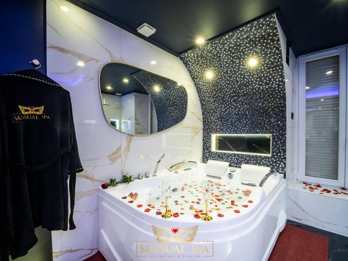 Sensual Spa- Love Room Jacuzzi Hammam Terrasse Nancy Buitenkant foto