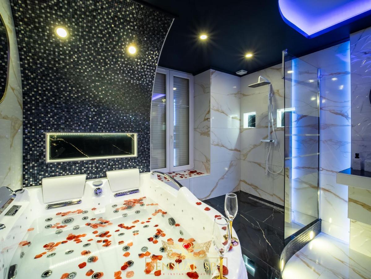 Sensual Spa- Love Room Jacuzzi Hammam Terrasse Nancy Buitenkant foto