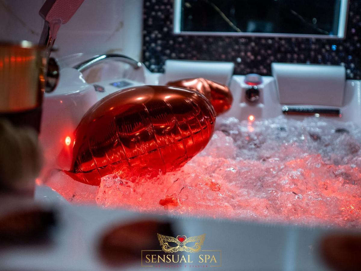 Sensual Spa- Love Room Jacuzzi Hammam Terrasse Nancy Buitenkant foto